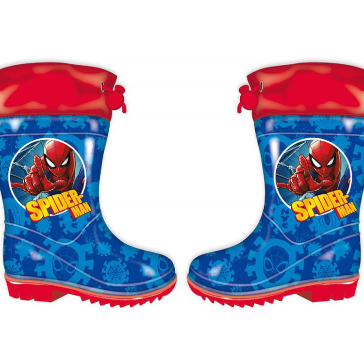 Picture of SM14718 BOYS SPIDERMAN WELLIES / RAIN BOOTS